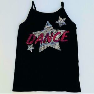 KURVE Dancewear sequins tank by idea (girls 4-7) 